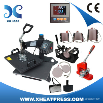 2015 Machine de pressage thermique 9 en 1 avec hp9in1-2 emc